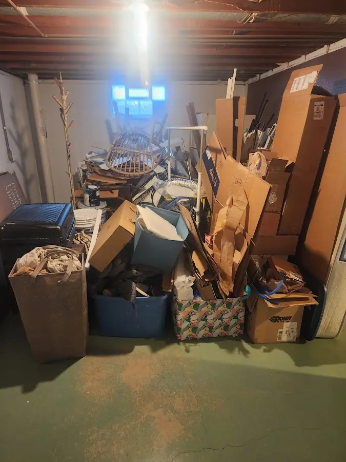 Roll-off dumpster container at job site for Yard Waste Dumpster Rental in East Port Orchard